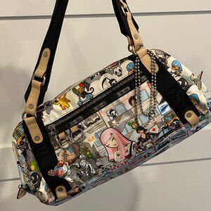 tokidoki x Lesportsac Gioco Citta shoulder bag Perfect Print Placement